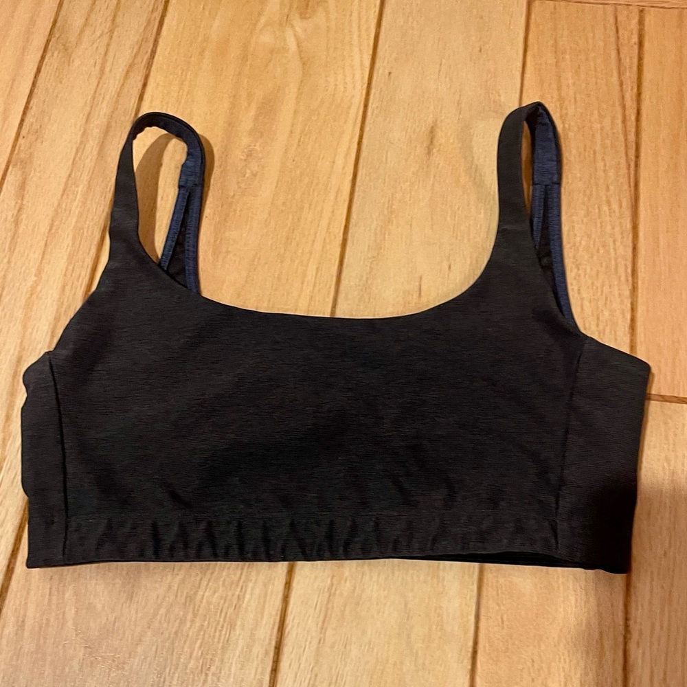 OUTDOOR VOICES - Free Form Scoop Bra - Black - Size Med
